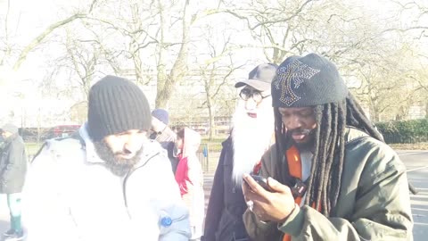 Obi The Masked Muslim Comes In As Sheikh Yabooti Debates Musli
