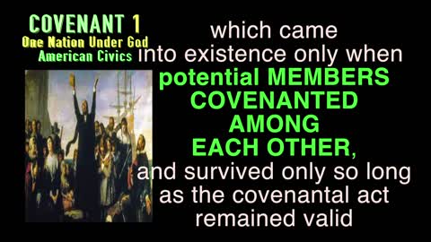 COVENANT 1 - One Nation Under God (American Civics)