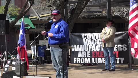 FREEDOM MATTERS ACTION GROUP UNITE FOR FREEDOM RALLY 3/21/21 - SPEAKER DANIEL MILLER FOR TEXIT