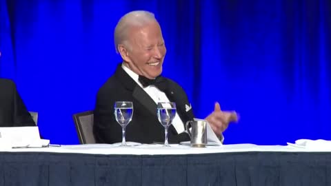 Watch: Joe Biden Laughs at Americans' Misery at White House Correspondents Dinner
