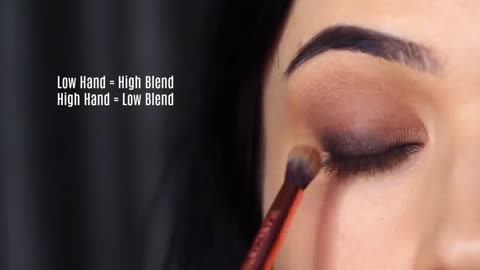 smokey eye makeup for begginers \\ how to apply eyeshadow
