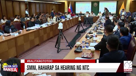 SMNI, haharap sa hearing ng NTC