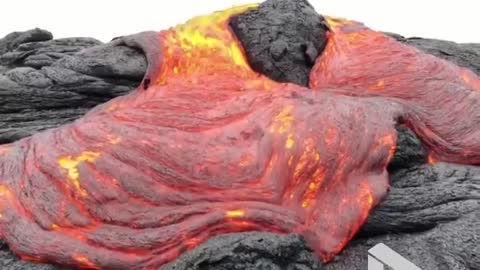Lava looks like taffy || Viral Video UK