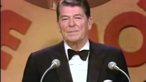 Ronald Reagan roasts Frank Sinatra