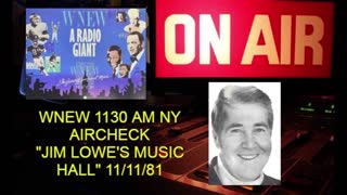 "Artist Spotlight" WNEW Radio Personality Jim Lowe