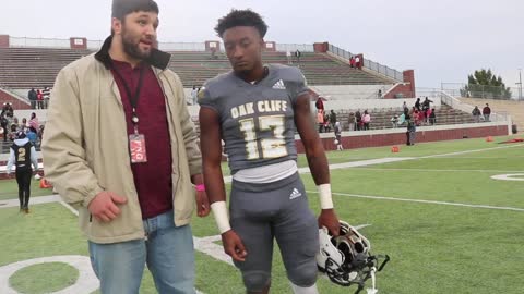 SOC RB Ke'undrae Hollywood and SOC QB Kevin Jennings discuss the team's victory over Aledo.