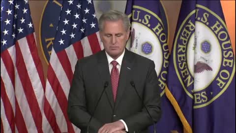 Rep. Kevin McCarthy: When we are in the majority January 2023 much will be different than Democrats