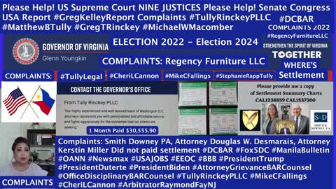 Election 2022 / Election 2024 / Regency Furniture LLC / Tully Rinckey PLLC / Smith Downey PA