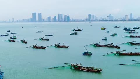 Da Nang Beach in Vietnam