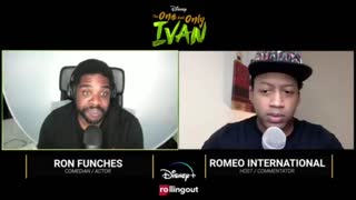 Comedian Ron Funches talks new movie "The One and Only Ivan"