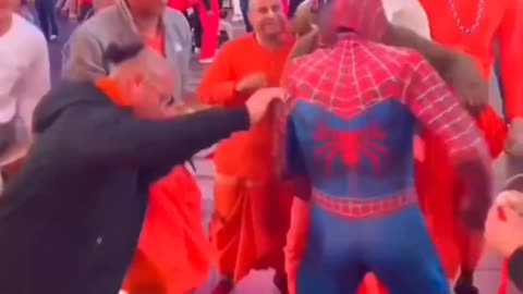 sanatan dharam come all in the world 🌎 like spiderman