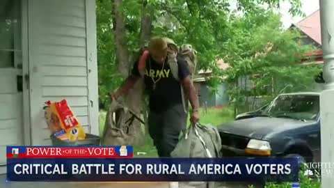 CRITICAL BATTLE FOR RURAL AMERICA VOTERSThis is Ellison Barber in Chattooga County, Georgia.