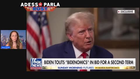 Donald J Trump sU FOX TV ASCOLTALO