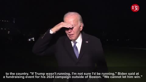 Biden 'not sure' he would seek re-election if Trump was not running