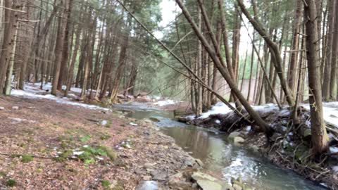 Five Day Thru Hike on the Baker Trail - Video 09 Crossing an untouched creek