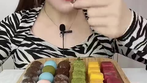 50 Ice Creams Eating Challenge | #asmr #food #funny #eating #shorts