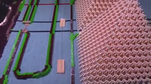 500.000 dominós rompen 3 Récords Mundiales Guinness