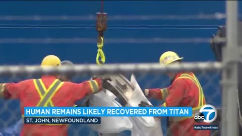 Presumed human remains found in wreckage of Titan submersible_ USCG