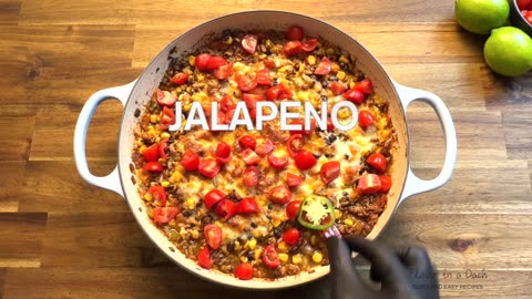 Spicy Mexican Cheesy Beef and Rice