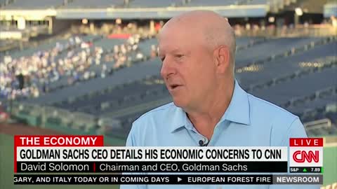 Goldman Sachs CEO: ‘We Haven’t Quite Reached Peak [of Inflation] Yet’