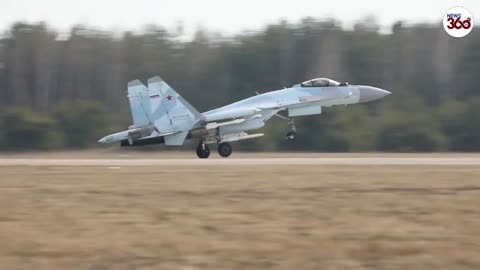 Russia releases video of Su-35 carrying out 'air strike in Ukraine'