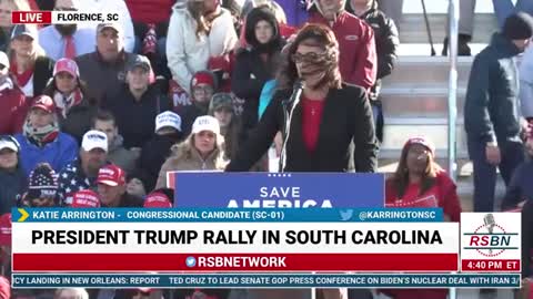 Full Katie Arrington Speech at the Save America Rally in Florence SC 3/12/22