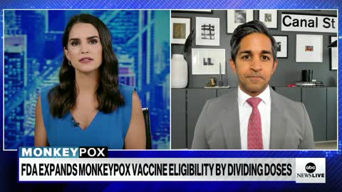 FDA stretches doses of monkeypox vaccine to increase eligibility
