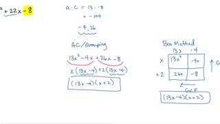 Factoring Part 2 - Trinomials