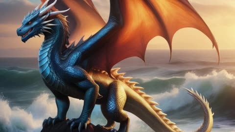 Dragon & Phoenix: Majestic Beings in Cosmic Symphony