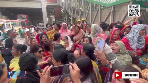 বিএনপির নাশকতার বিরুদ্ধে মহিলা লীগের বিক্ষোভ | BNP | Mohila League | Newsforjustice