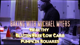 Michael Myers Bakes Healthy Pumpkin Squares- Gluten Free & KETO