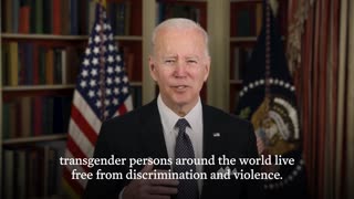 Biden: "To everyone celebrating Transgender Day of Visibility, I want you to know that your President sees you..."