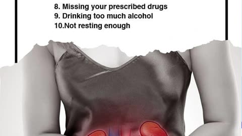 10 Common Mistakes The Damage The Kidneys