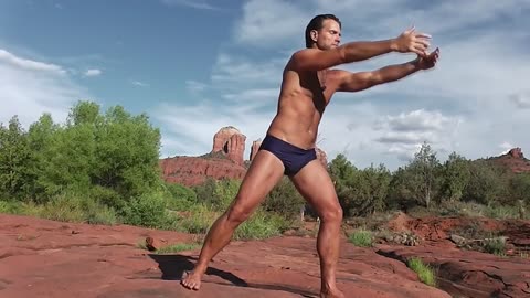 EPIC Tai Chi Ruler | Building energy in Sedona | on the road to RIPPED AT 50