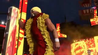 WWE 2K22 The Rock vs Hulk Hogan #wwe2k22
