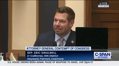 ‘Definition of Do-Nothing’: Swalwell Mocks Republicans ‘Missing Votes’ So Attend Cult-Leader’s Trial