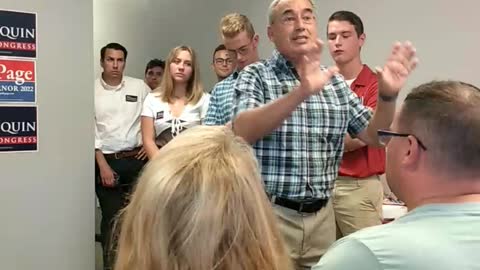 Maine's US Congressional Candidate, Bruce Poliquin, rally's the "American Majority".