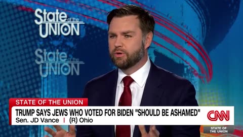 J.D. Vance responds to defending Trump's tweet shaming Jews who voted for Biden CNN NEWS