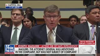 Maloney questions acting DNI in whistleblower hearing
