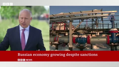 Russian economy growing despite sanctions | BBC News
