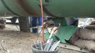 Pipeline Welding - 54 Inch Section Work