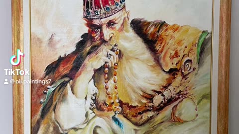Oil Painting of Ali Pasha Tepelena