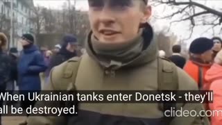 Ukr ATO Veteran Admits He's a Neo-Nazi & Calls For Russians To Be Slaughtered