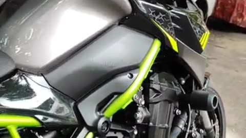 Kawasaki z900 full exhaust sound