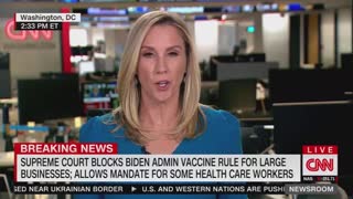 Supreme Court BLOCKS Biden's vaccine mandate for large workplaces