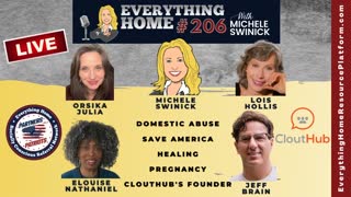 206 LIVE: Domestic Abuse, Save America, Healing, Pregnancy, CloutHub CEO Jeff Brain **MUST LISTEN**