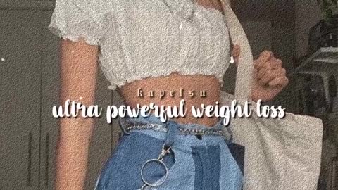 ultra effective weight loss subliminal