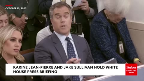 How Much Retaliation In Gaza Is The US Willing To Accept-- Reporter Presses Jake Sullivan