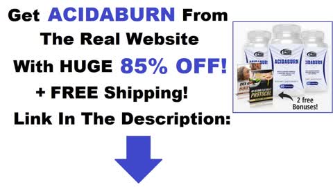 Acidaburn Review: The Shocking Weight Loss Ritual That Would Melt 47 Pounds of Pure Belly Fat.