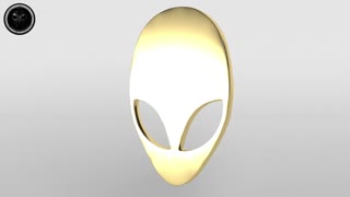 Alienware Logo 005 3D Model Showcase